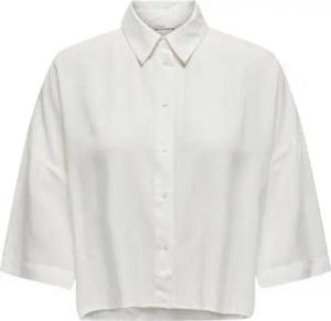 ONLY Blusenshirt ONLASTRID LIFE 2/4 CROP SHIRT WVN N