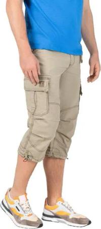 TIMEZONE Cargoshorts Cargo Bermuda Shorts mit Gürtel und Design Taschen Loose MilesTZ Short