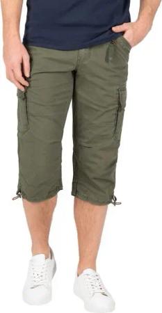 TIMEZONE Cargoshorts Cargo Bermuda Shorts mit Gürtel und Design Taschen Loose MilesTZ Short