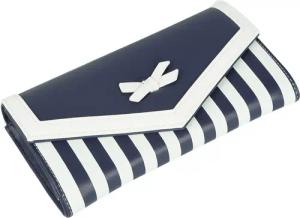 Banned Retro Geldbörse - Ravello - für Damen - blau/weiß