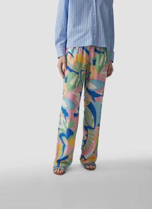 LeComte Jerseyhose "LeComte Farbenfrohe Sommerhose"