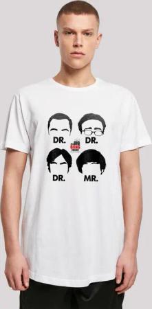F4NT4STIC T-Shirt "Big Bang Theory TV Serie Doctors And Mr", Herren,Premium Merch,Lang,Longshirt,Bedruckt