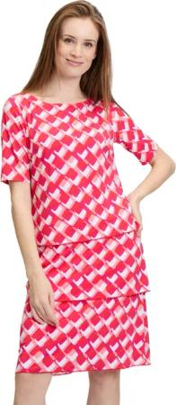 Betty Barclay Sommerkleid "Betty Barclay Stufenkleid kurzarm", Druck