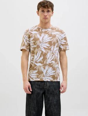 Jack & Jones Rundhalsshirt "JJEBRYAN AOP TEE S/S O-NECK NOOS", mit All-Over Print