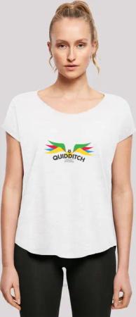 F4NT4STIC T-Shirt "Harry Potter Quidditch Goldener Schnatz", Damen,Premium Merch,Lang,Longshirt,Bedruckt