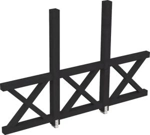Skanholz Carport-Seitenwand "Andreaskreuz", freistehehend