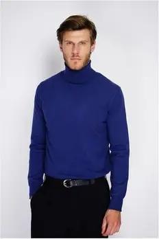 William De Faye  Pullover WFM143_BLEU_NUIT