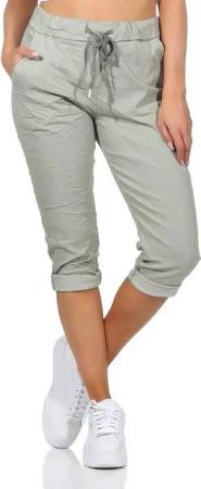 OriginalYou 7/8-Hose Damen Sommerhose Caprihose Kurze Hose Stretch-Bermuda in sommerlichen Farben