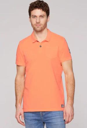 CAMP DAVID Poloshirt, mit Brusttasche
