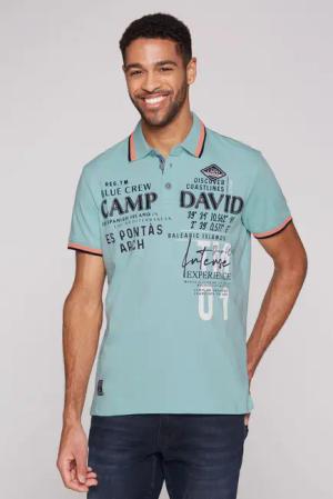 CAMP DAVID Poloshirt, aus Baumwolle