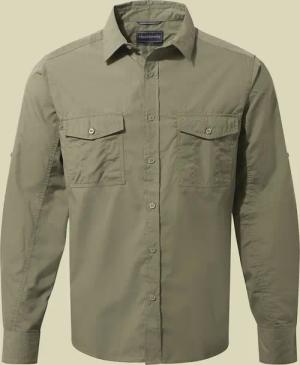 Kiwi Long Sleeved Shirt Men beige XXL - pebble