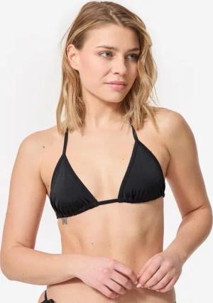 Bikini-Oberteil Damen Triangel Mae verschiebbar schwarz