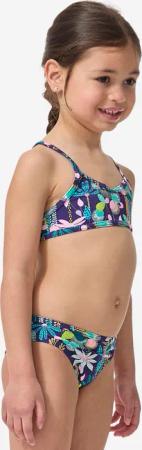 Bikini-Set Mädchen 100 Boni June lila/bunt