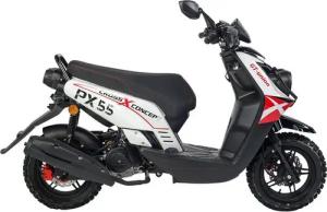 GT UNION Motorroller PX55 Cross Conzept 25, 49,6 ccm, 25 km/h, Euro 5, Luftgekühlter Motor