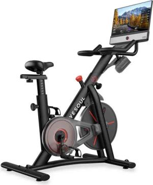 yesoul Speedbike G1M Plus (App mit VoD Trainingskursen), 1080P FHD-Bildschirm, Heimtrainer, Kinomap&Zwift komp.