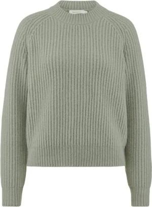 Hessnatur Strickpullover aus reiner Bio-Baumwolle und Schurwolle (1-tlg)