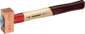 Gedore 622 H-1000 Kupferhammer ROTBAND-PLUS 1000 g