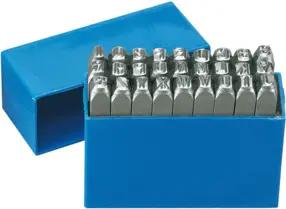 Gedore 2201-6 Schlagbuchstaben 27-teilig