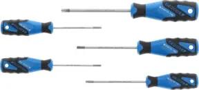 Gedore Schraubendreher-Set 5-teilig, Schraubenzieher-Satz für Innen-TX Schrauben, 3-Komponenten-Griff, Werkzeug, 2163 TX-05