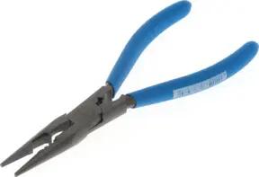 Gedore Mehrfachzange zum Schneiden/Abisolieren/Crimpen, gezahnt, gerade, Antirutsch-Griff, Länge 180 mm, 8133-180 TL