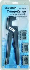 Gedore S 8140 J Crimp-Zangen-Set INDUSTRIAL 4-teilig