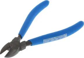Gedore Seitenschneider für mittelharten Draht bis 1,6 mm, schwedisch, Antirutsch-Griff, gehärtet, Länge 125 mm, 8314-125 TL