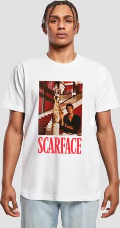 Merchcode Scarface Fountain T-Shirt white XS