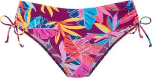 Lascana - Bikinihose mit Raffung Damen berry print