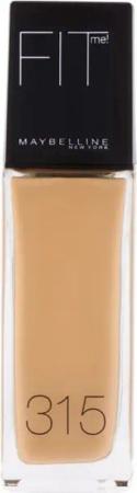 MAYBELLINE NEW YORK Foundation Make-up Fit Me Liquid 315 Soft Honey, 30 ml