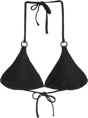 Marc O'Polo Triangel-Bikini-Top Summer Blacks, mit texturierter Materialoberfläche