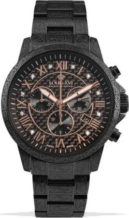 LOUIS XVI Quarzuhr Louis XVI LXVI1020 Palais Royale Chronograph Herrenuhr 43mm 5ATM Louis XVI LXVI1020 Palais Royale Chronograph Herrenuhr 43mm 5ATM