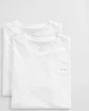Gant Kurzarmshirt C-NECK T-SHIRT 2-PACK Mit Rundhalsausschnitt