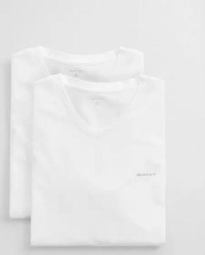 Gant Kurzarmshirt V-NECK T-SHIRT 2-PACK Mit V-Ausschnitt