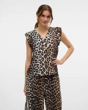 Vero Moda Blusentop VMJOSIE SL V-NECK TOP WVN GA