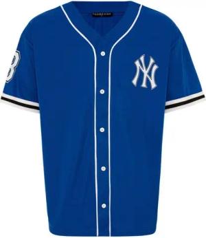 RedBridge T-Shirt mit Knopfleiste - Baseball-Shirt - Sportlicher Look, Regular Fit
