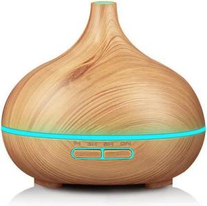 BRAIDOL Luftbefeuchter Diffuser Ultraschall Aroma Diffusor Luftbefeuchter 500ml mit 8 Farben, 0,5 l Wassertank, für Aroma Diffuser Luftbefeuchter für Schlafzimmer, Büro, Yoga, Spa