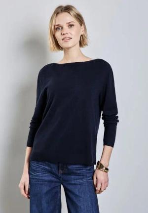 STREET ONE Strickpullover aus Feinstrick