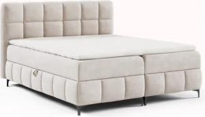 AN-MOEBEL4U Boxspringbett CYNTHIA Boxbett, Topper, Bettkasten, inkl. Topper, Bettkasten, Matratze