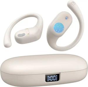 BRAIDOL Kopfhörer Bluetooth 5.3 Kopfhörer,Sport Kopfhörer,In-Ear-Kopfhörer Bluetooth-Kopfhörer (mit Digital LED Display, Wireless Earbuds)