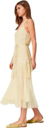 Twin-Set - Dresses Yellow - Größe 42 - gelb
