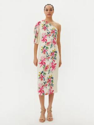 TWINSET Sommerkleid 251LB2UDD Weiß Regular Fit