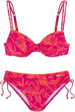 Venice Beach Bügel-Bikini Kensi seitlich regulierbar mit modernem Print