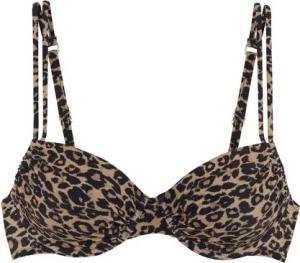 Vivance Bügel-Bikini-Top Thora, in modischem Leo-Print