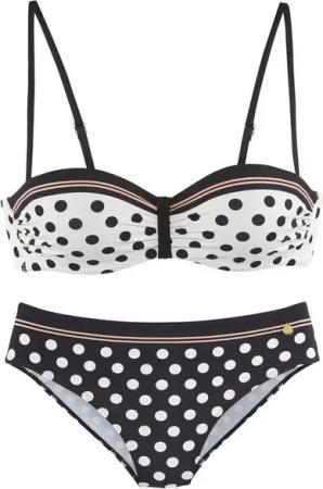LASCANA Bügel-Bikini mit süßen Tupfen
