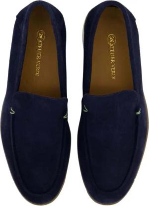 ATELIER VERDI Loafer - Heren Nino Loafer Navy - Gr. 40 (EU) - in Blau - für Damen