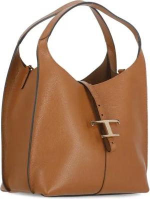 Tod's Shopper & Totes - Brown Leather Shoulder Bag - Gr. unisize - in Braun - für Damen