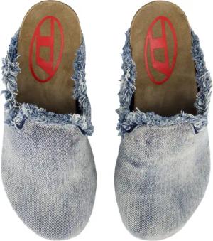 Diesel Loafer - Dames D-Woodstock Muil Blauw - Gr. 37 (EU) - in Blau - für Damen