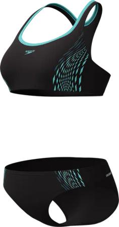 Speedo - Placement Bikini Damen artic glass