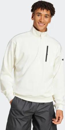 Kapuzenjacke mit Reißverschluss Herren Adidas weiß