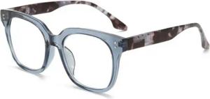 PACIEA Lesebrille Anti Blaulicht Klassisch Oversized Federscharnier Ultraleicht Unisex
